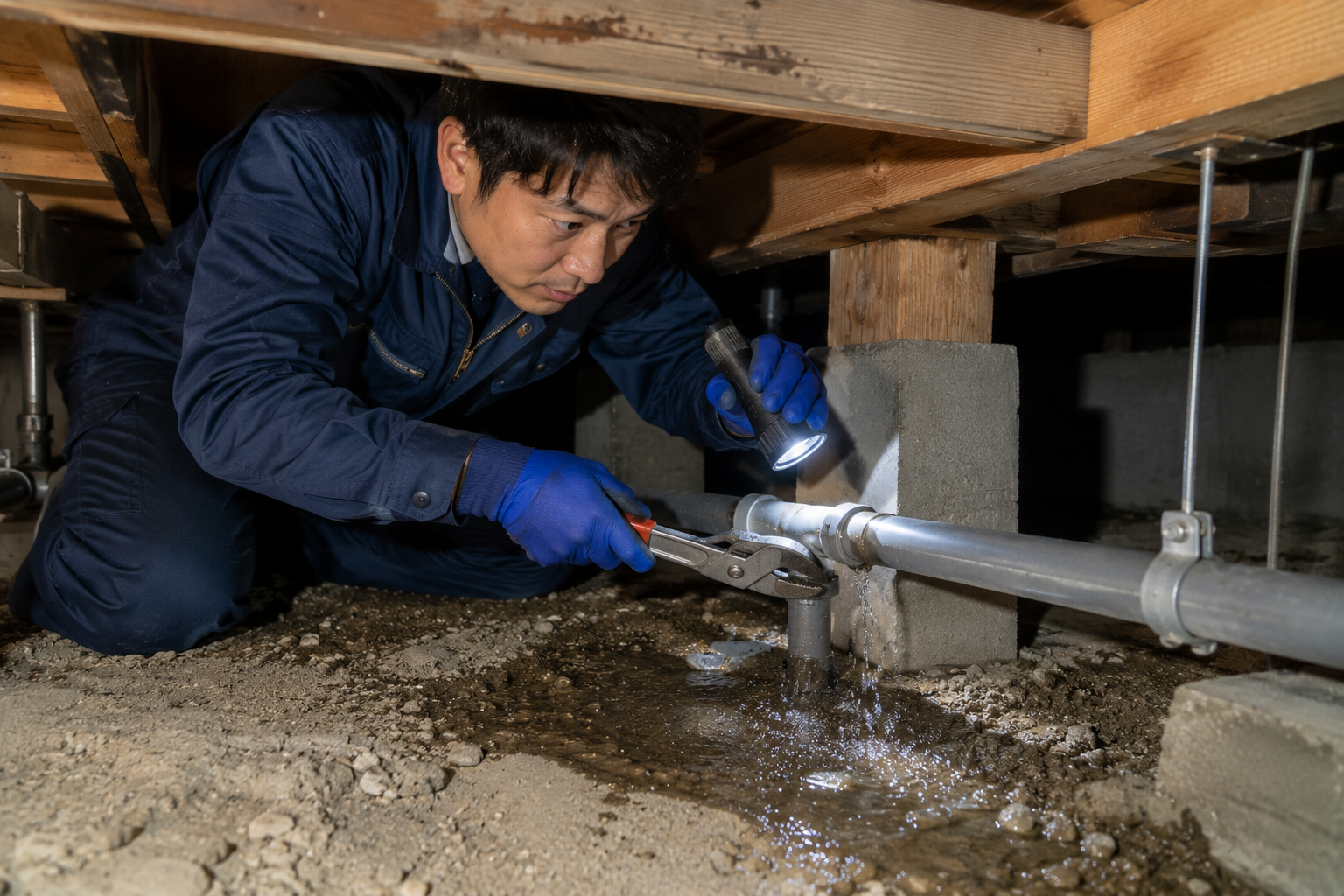 漏水修理の施工事例